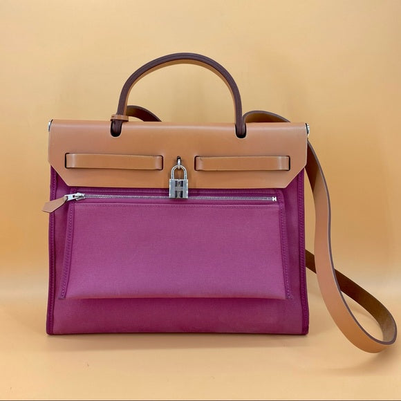 Luxury Hermes Herbag31 cloth bag