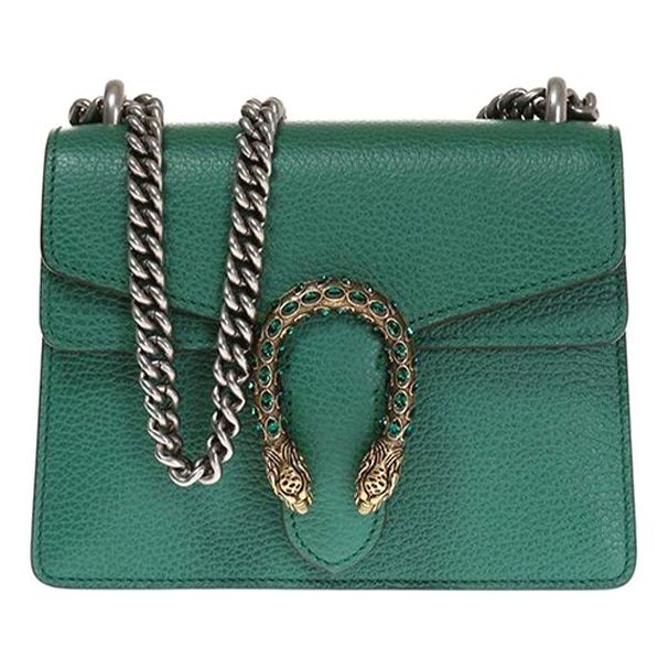 Gucci Chain Leather Shoulder Bag