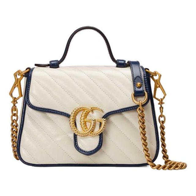 Gucci Chain Leather Shoulder Bag