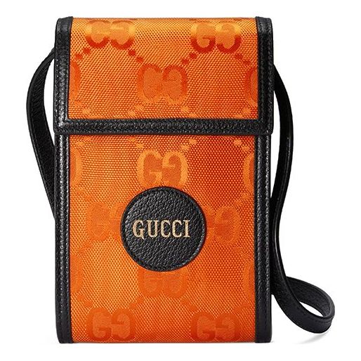 Gucci Nylon Leather Mini Crossbody
