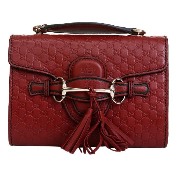 Gucci Chain Leather Shoulder Bag