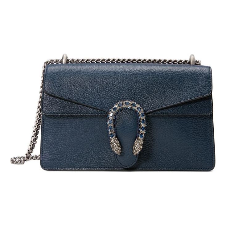 Gucci Chain Leather Shoulder Bag