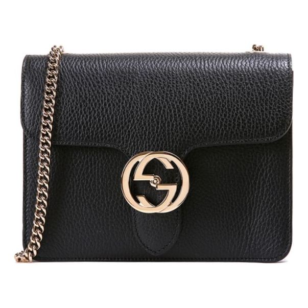 Gucci Chain Leather Shoulder Bag