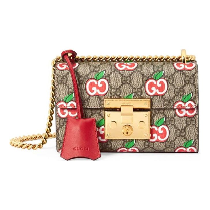 Gucci Chain Canvas Shoulder Bag