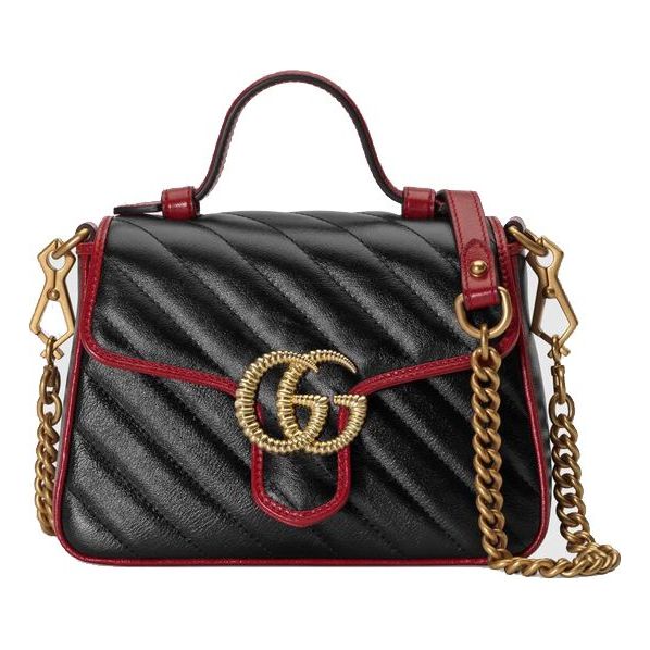 Gucci Chain Leather Shoulder Bag