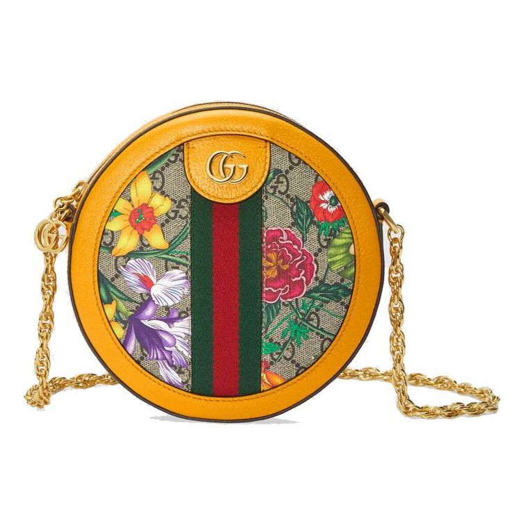 Gucci Chain Leather Shoulder Bag