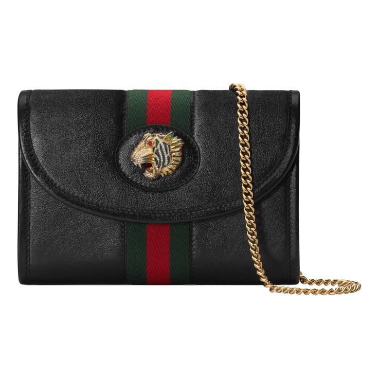 Gucci Chain Leather Shoulder Bag