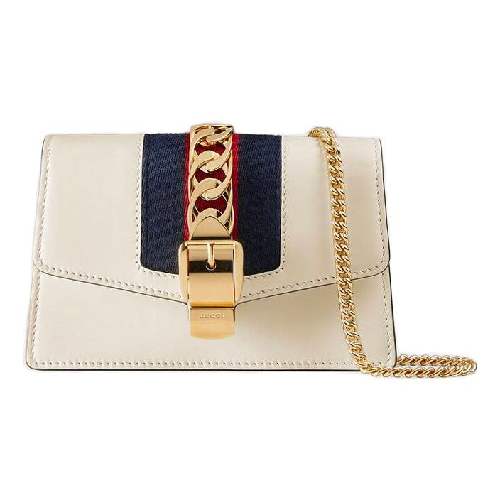 Gucci Chain Leather Shoulder Bag