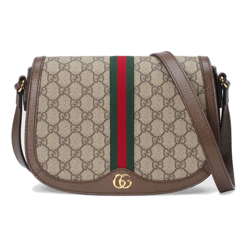 Gucci Saddle Canvas Crossbody
