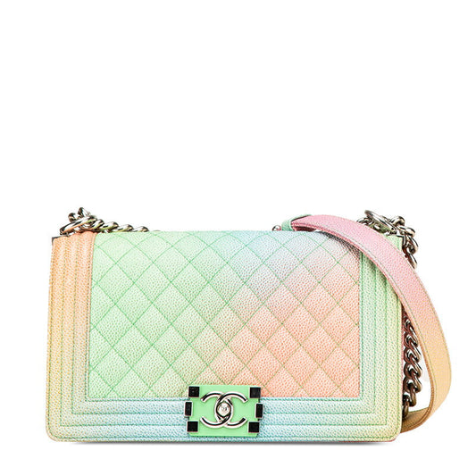 Chanel Boy Chanel Caviar Shoulder Bag