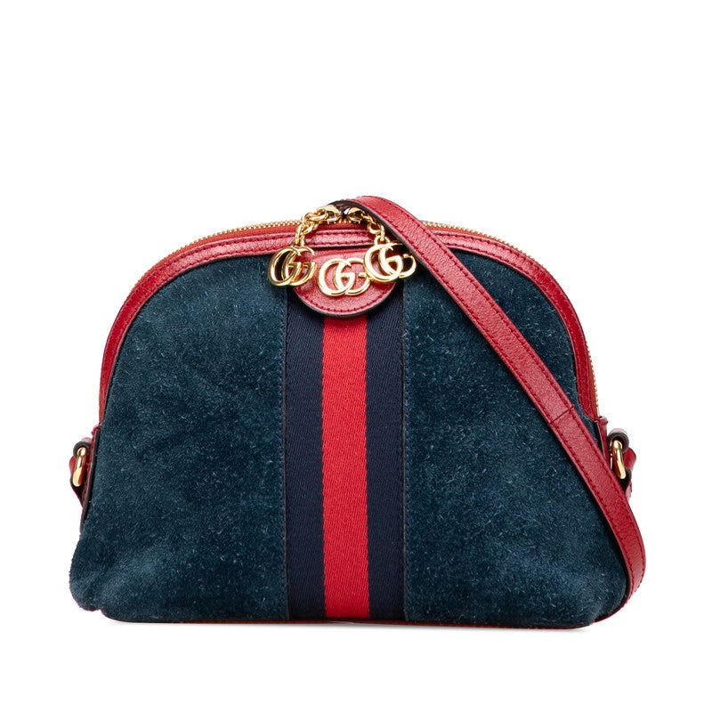 Gucci Ophidia Shearling Leather Shoulder Bag