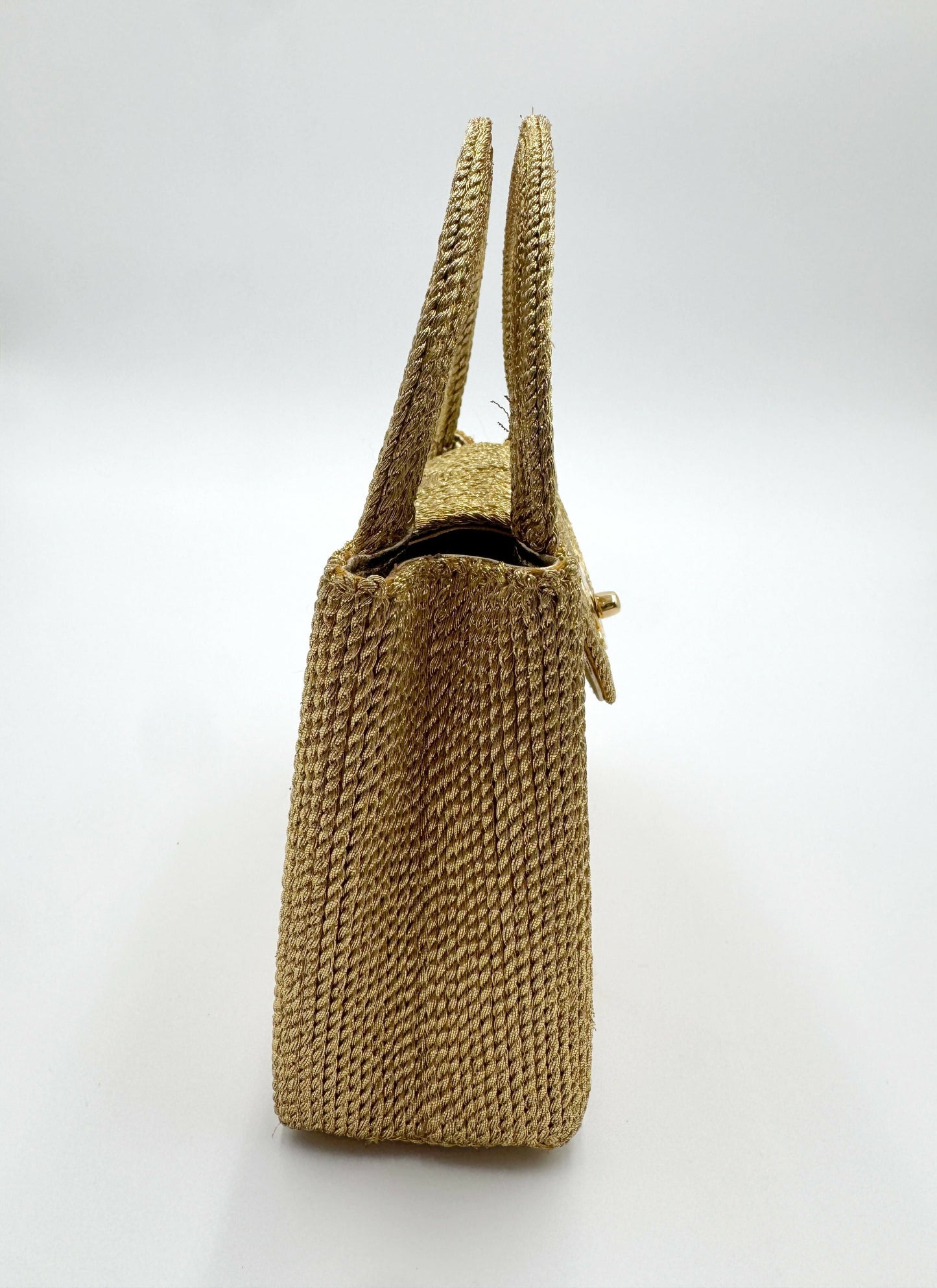 Chanel 1998 Woven Top Handle Bag