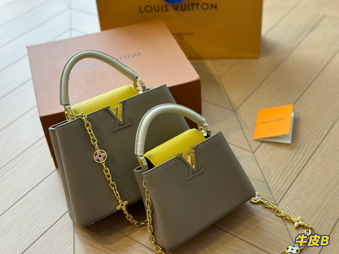 Louis Vuitton Capucines Handbag( 27cm and 20cm )