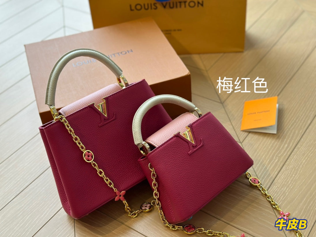 Louis Vuitton Capucines Handbag( 27cm and 20cm )