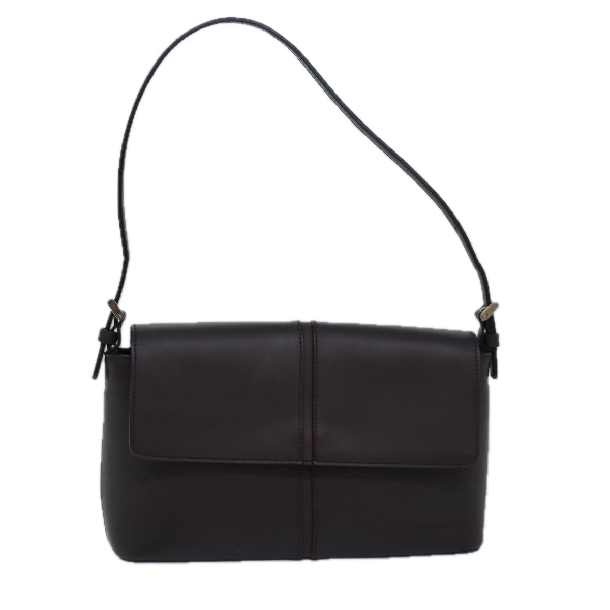 Burberry Shoulder Bag Leather Brown Auth mr277