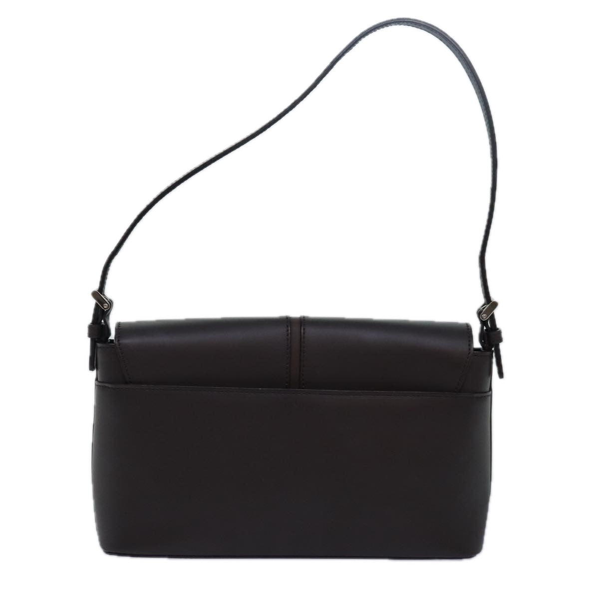 Burberry Shoulder Bag Leather Brown Auth mr277