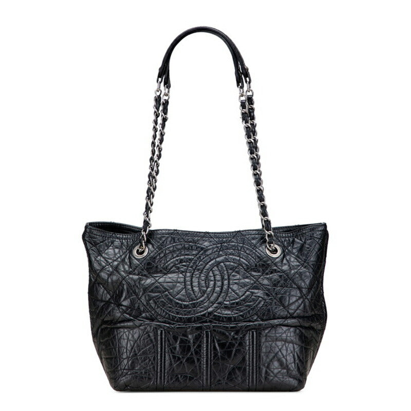 Chanel Coco Mark Calfskin Tote Bag