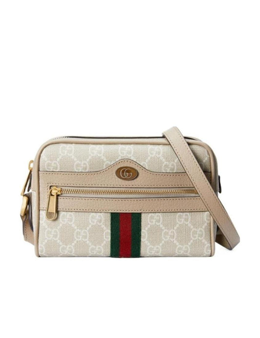 Gucci Leather Canvas Crossbody Style 20
