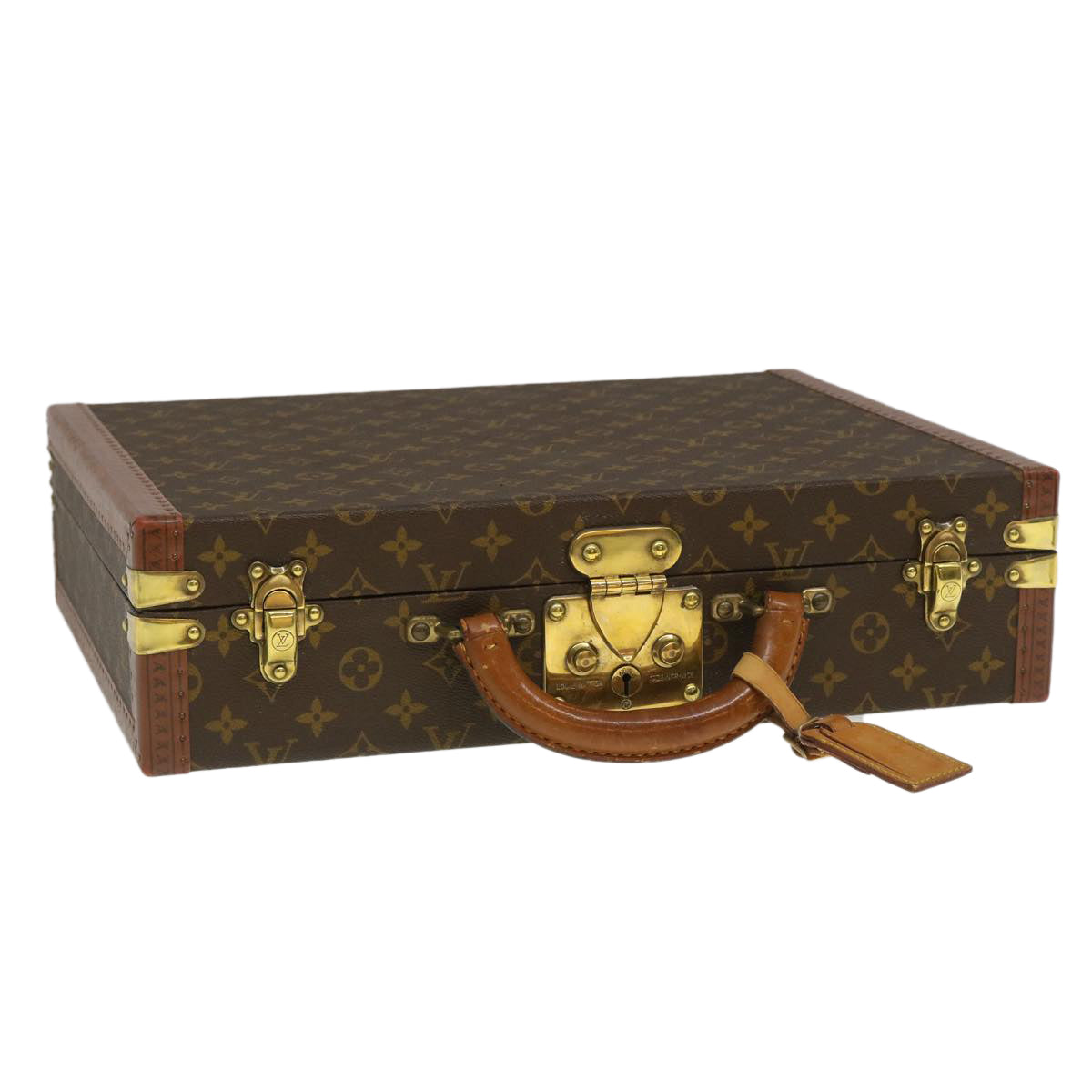 LOUIS VUITTON Monogram President Trunk M53012 LV 35153A