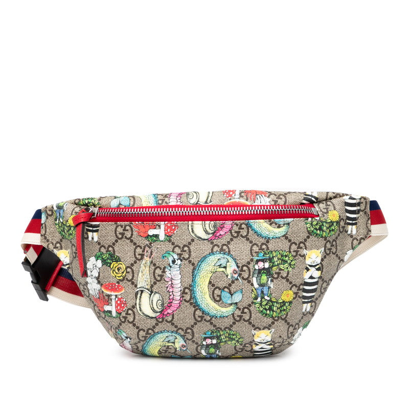Gucci Children's Higuchi Yuko GG Supreme PVC Waist Bag