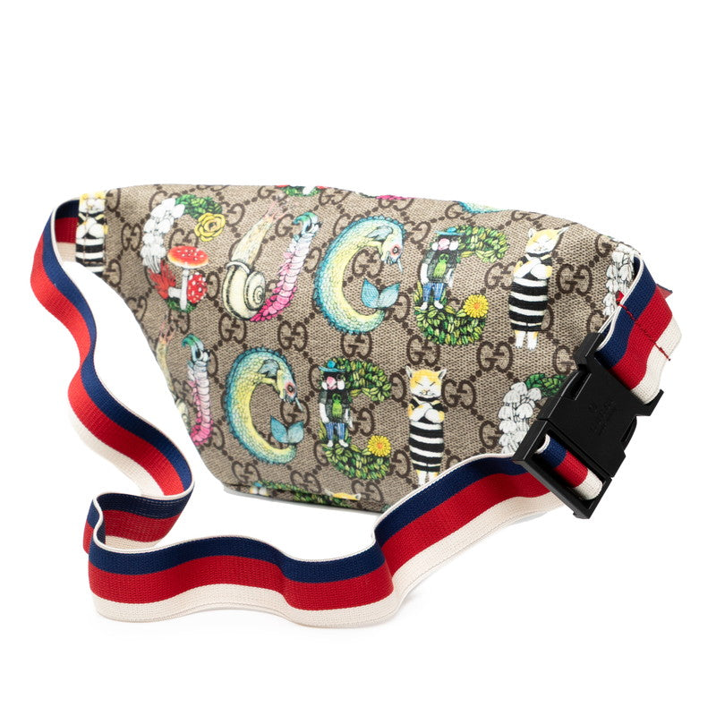 Gucci Children's Higuchi Yuko GG Supreme PVC Waist Bag