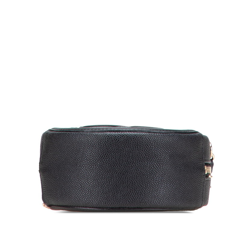 Chanel Coco CC Filigree Matelasse Caviar Shoulder Bag