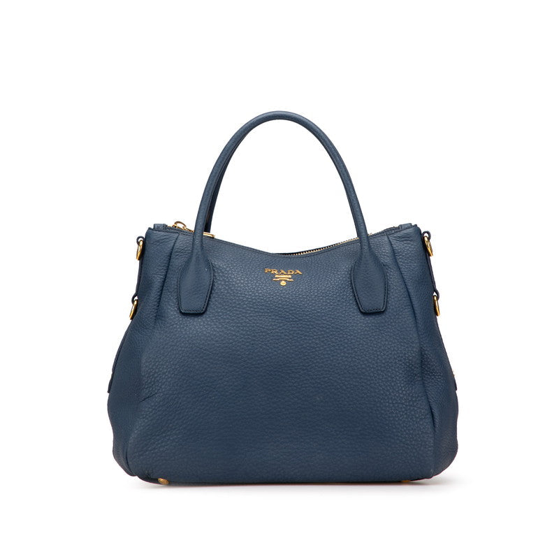 Prada BR4992 Leather Tote Bag