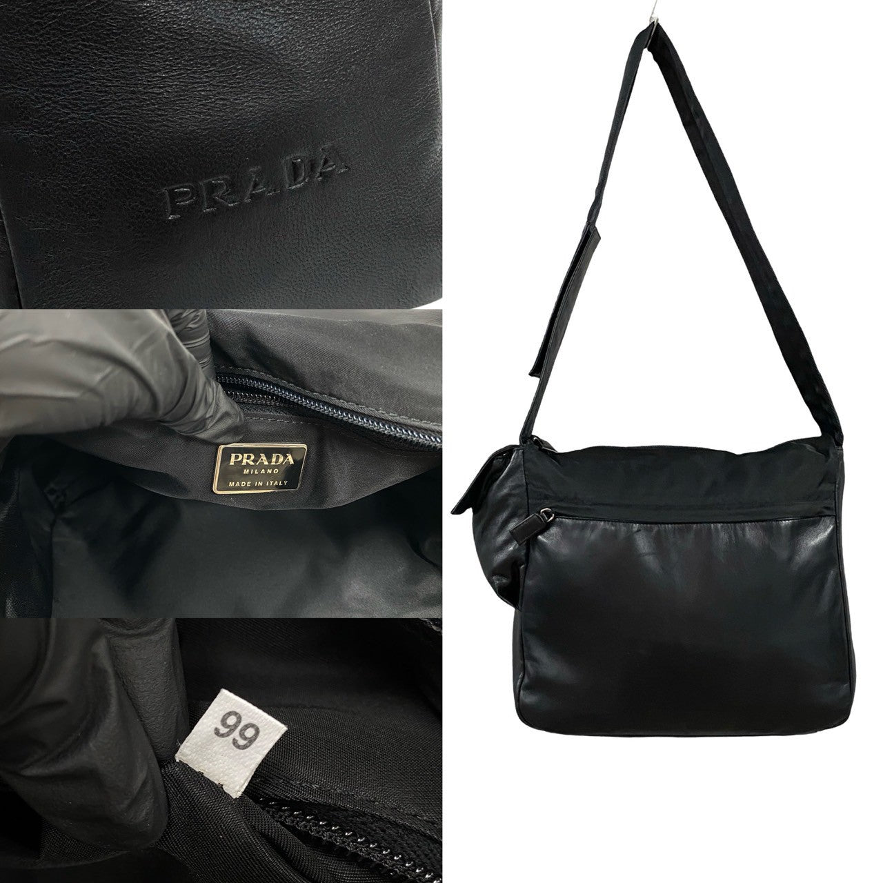 Prada Leather Shoulder Bag
