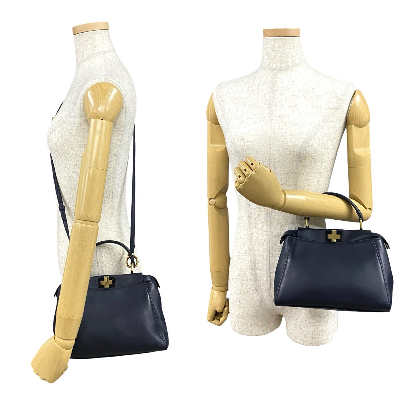 Fendi Sunshine Shopper Leather 2way Bag