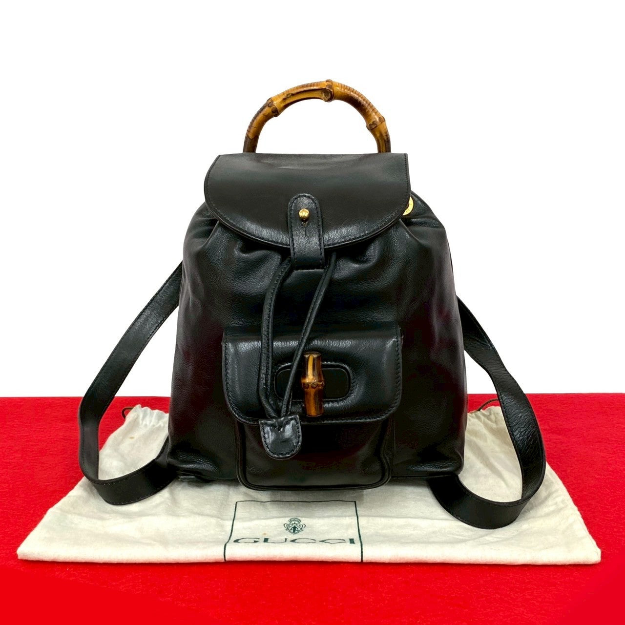 Gucci Leather Mini Backpack