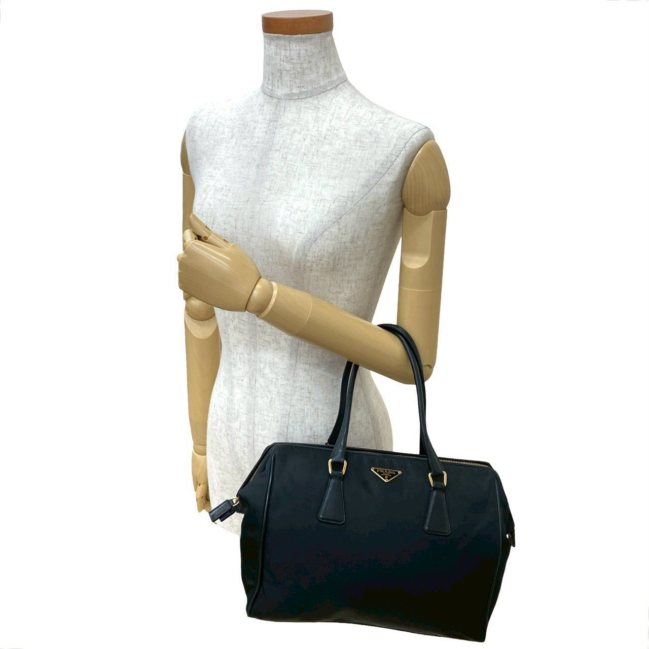 Prada Tessuto Leather Handbag