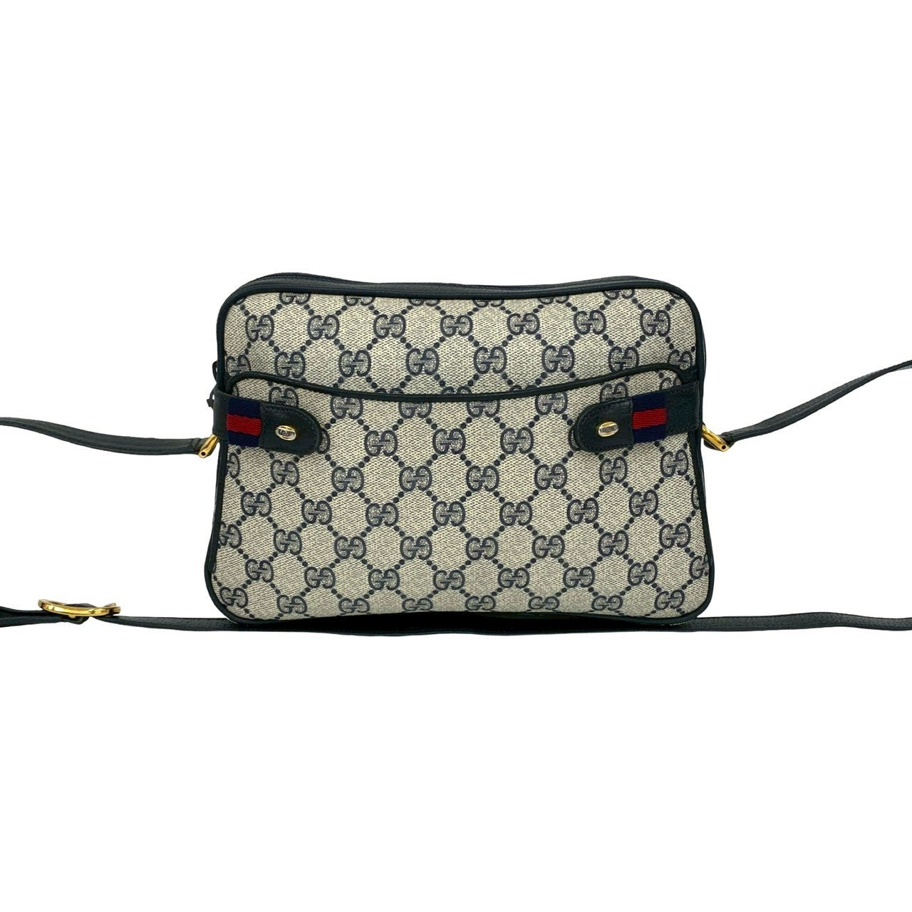 Gucci GG Logo PVC Leather Shoulder Bag