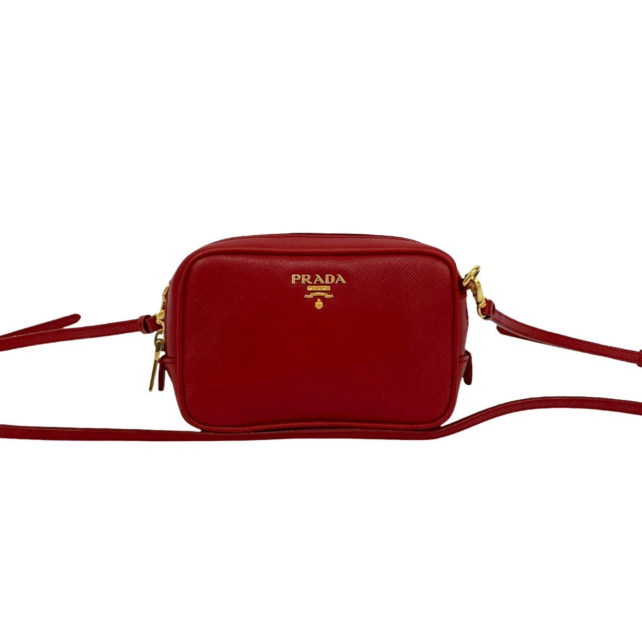 Prada Saffiano Leather Mini Shoulder Bag