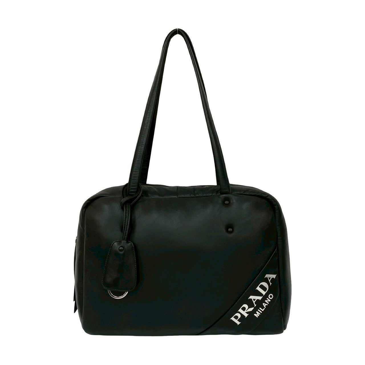 Prada Leather 2way Tote Bag