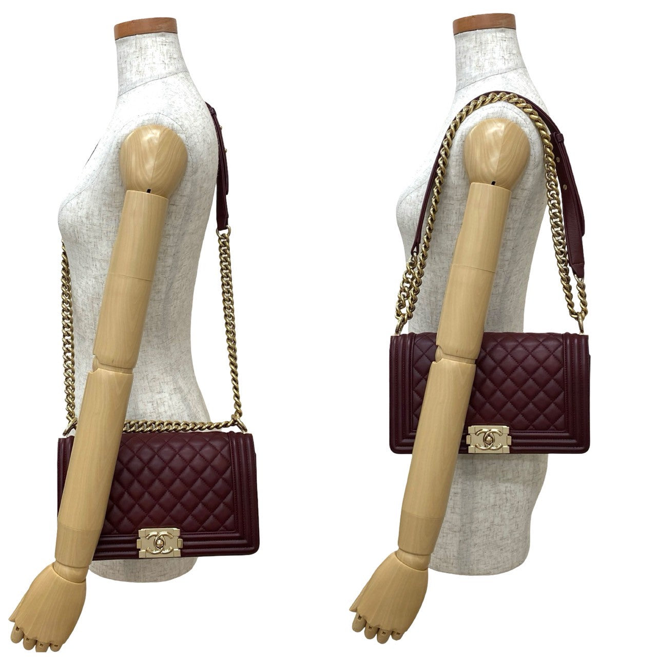 Chanel Boy Chanel MatelassÃ© Lambskin Shoulder Bag