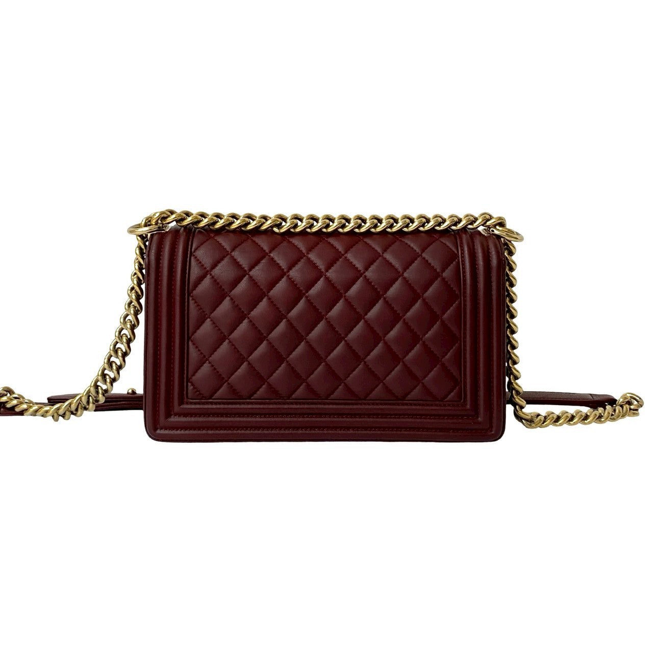 Chanel Boy Chanel MatelassÃ© Lambskin Shoulder Bag
