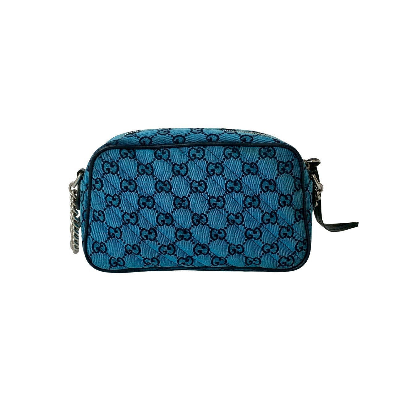 Gucci GG Marmont Canvas Leather Shoulder Bag