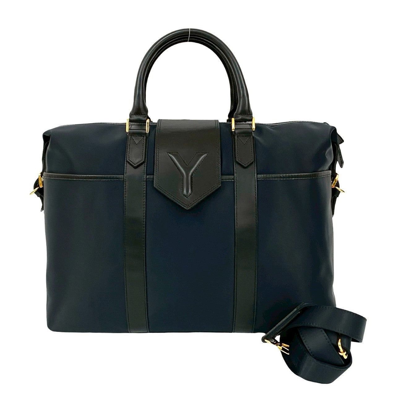 Saint Laurent Nylon Leather 2way Handbag
