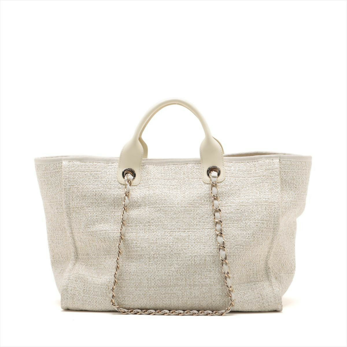 Chanel Canvas Large Deauville Tote Bag