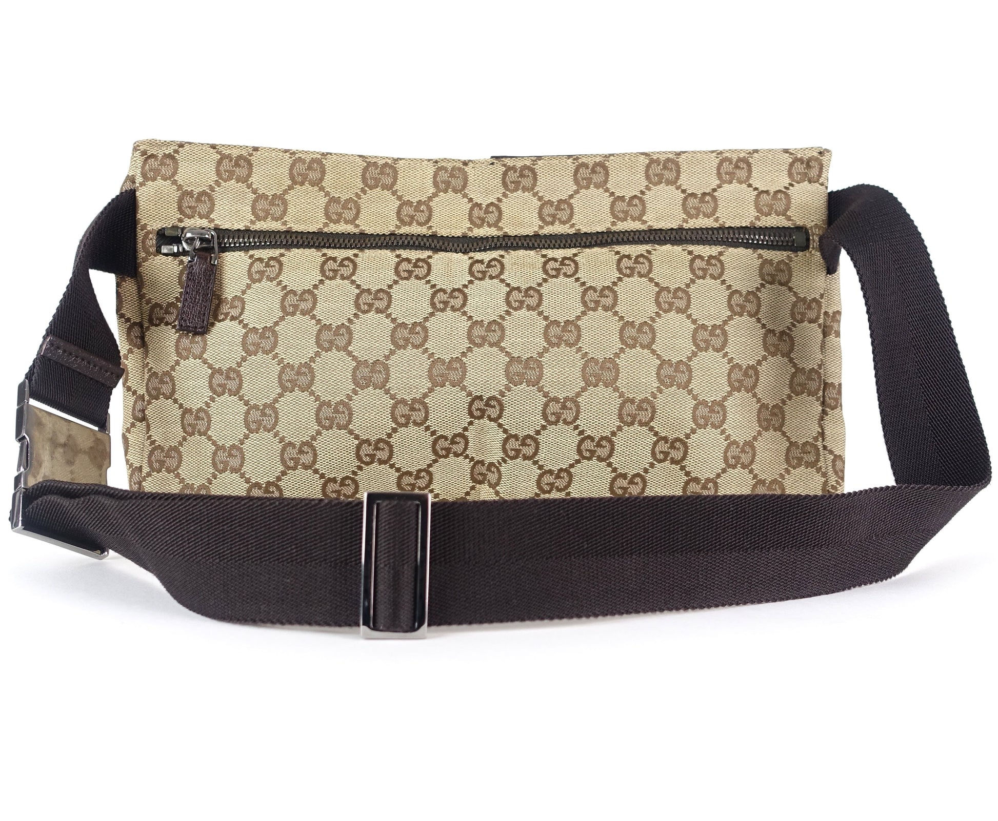 Gucci Monogram Canvas Belt Bag