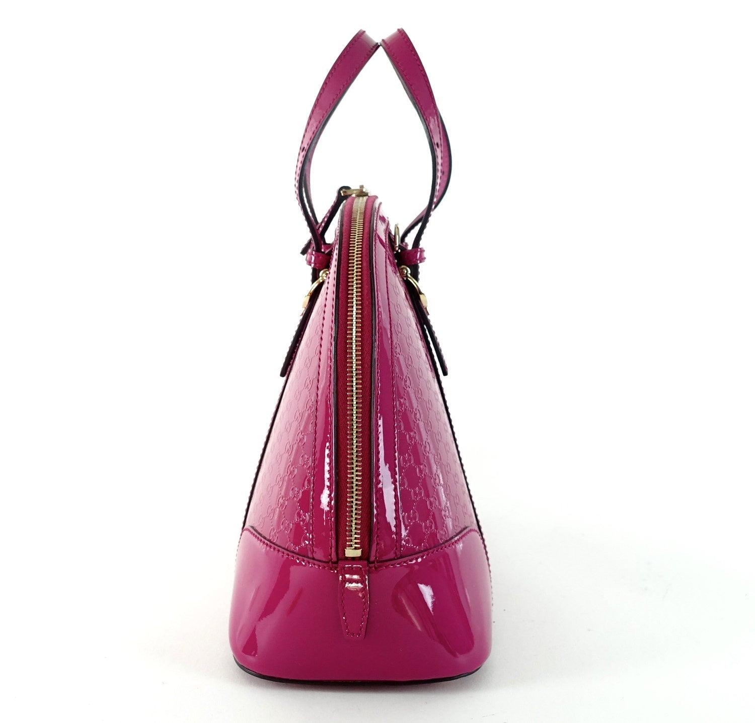 Gucci Nice Small MicroGuccissima Patent Leather Bag