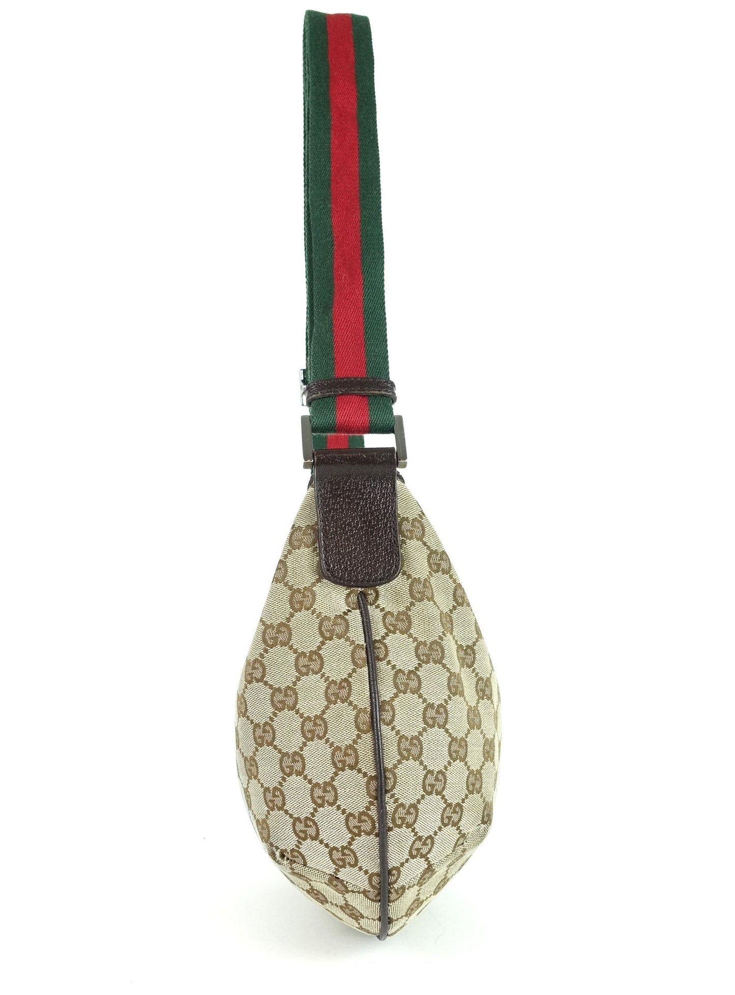 Gucci Monogram Canvas Hobo Bag