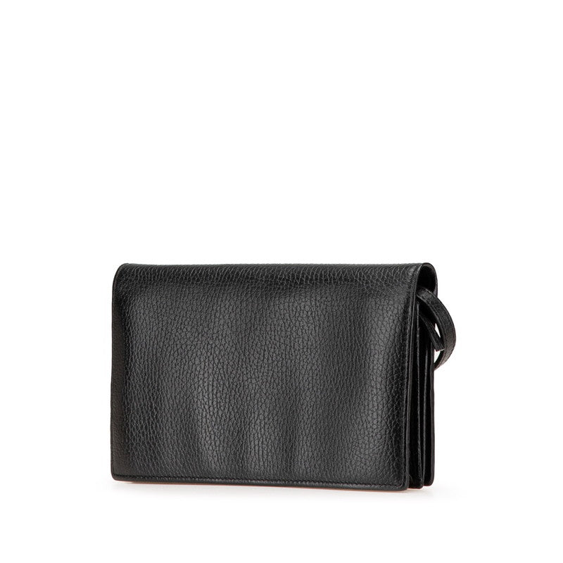 Gucci Swing Leather Shoulder Bag