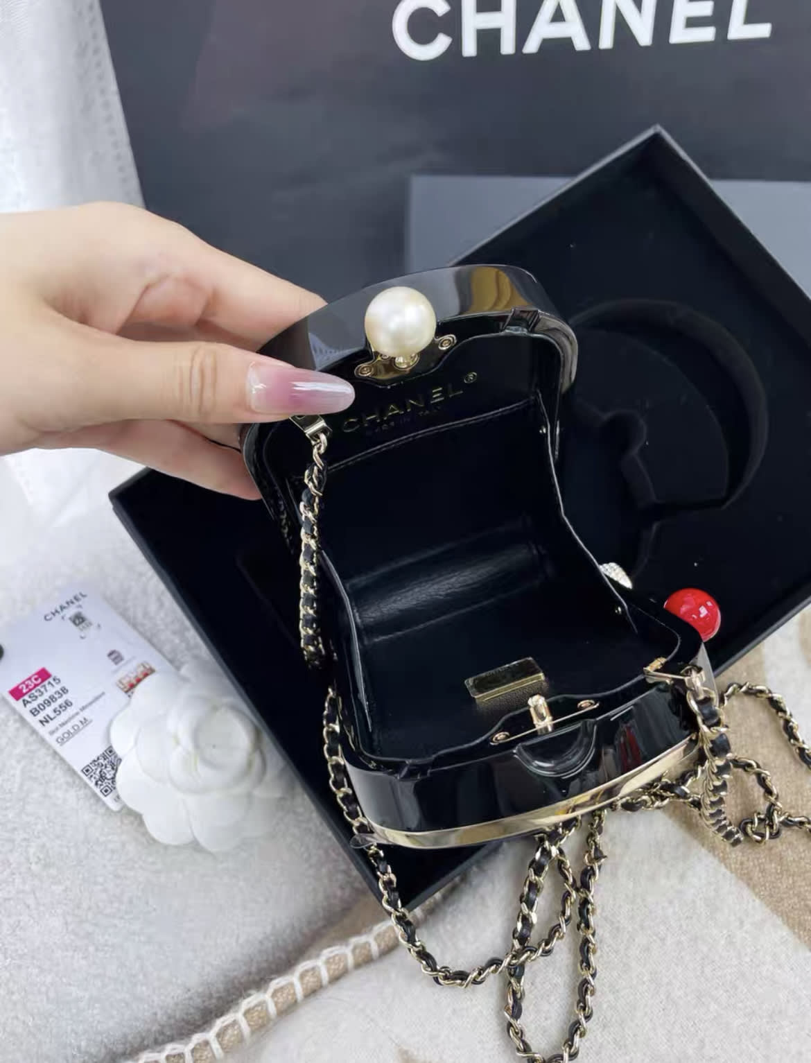 Chanel 23C Monaco Slot Machine Casino MinaudiÃ¨re Evening Clutch Bag