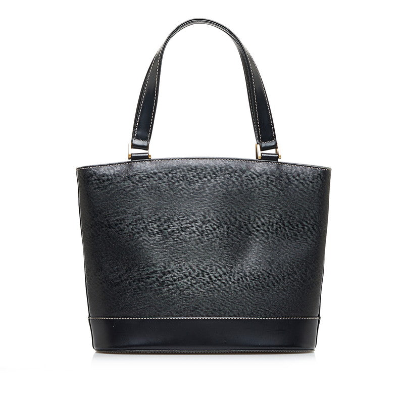 Burberry Leather Nova Check Shadow Horse Handbag