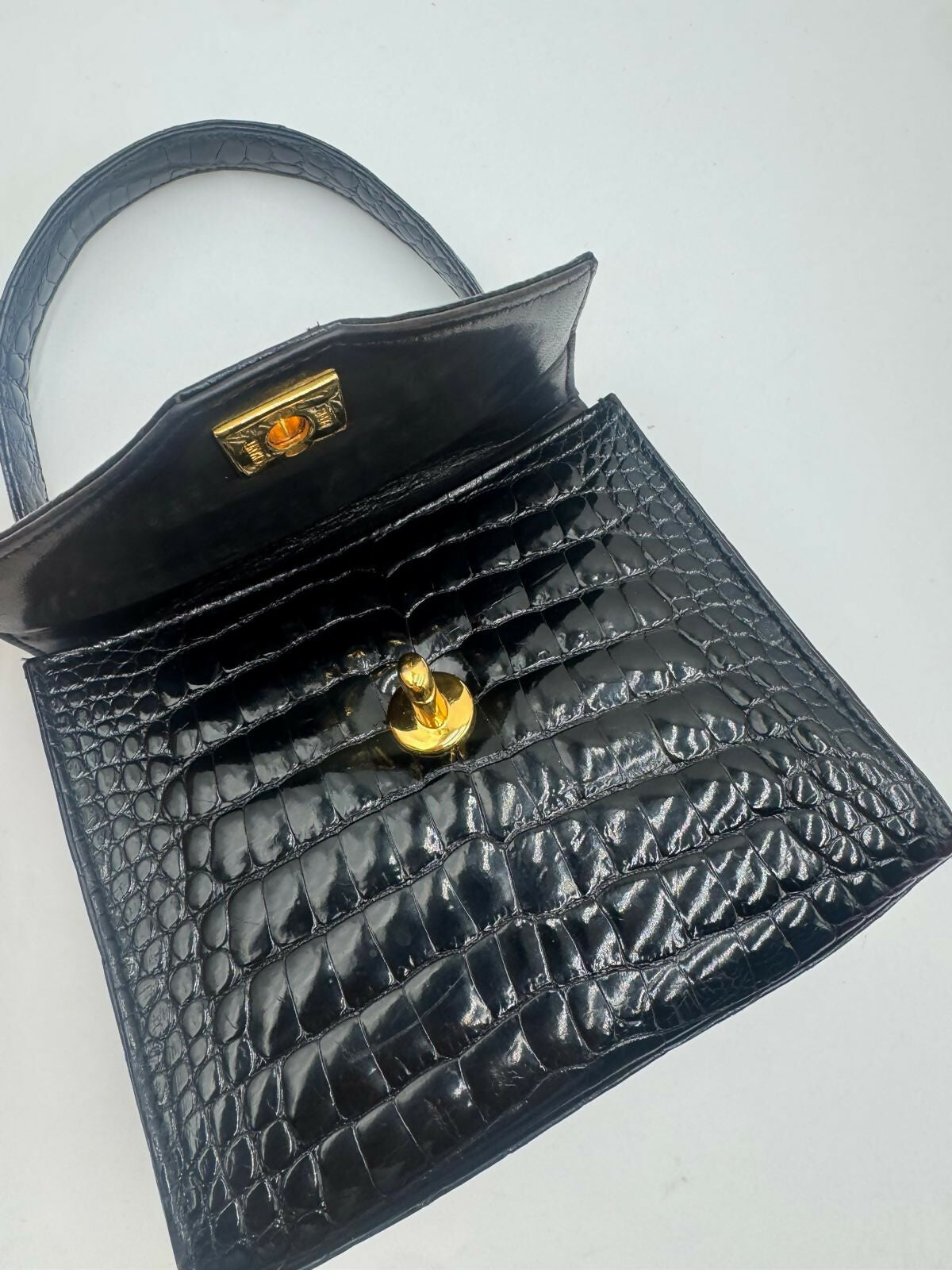 Chanel Exotic Crocodile Top Handle Bag