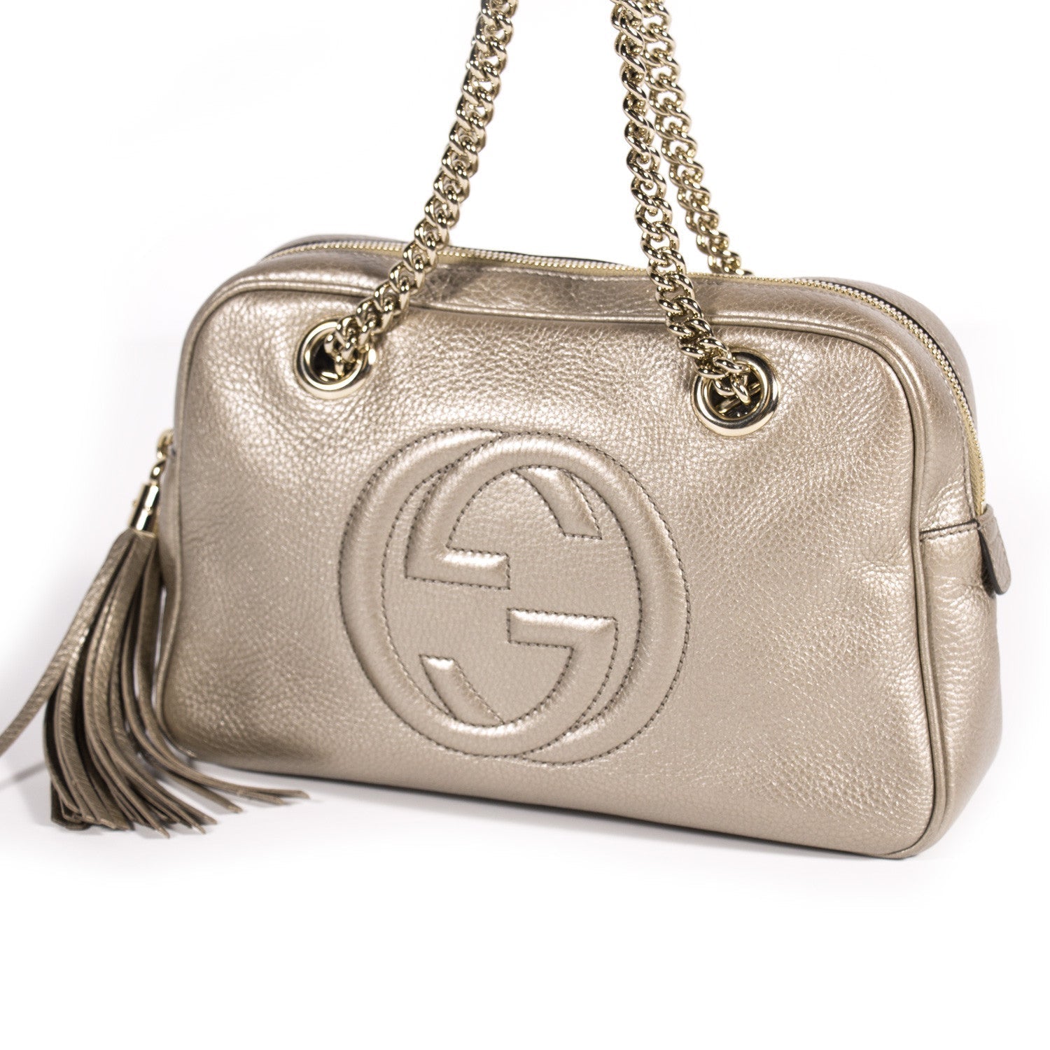 Gucci Soho Leather Chain Shoulder Bag Style 6