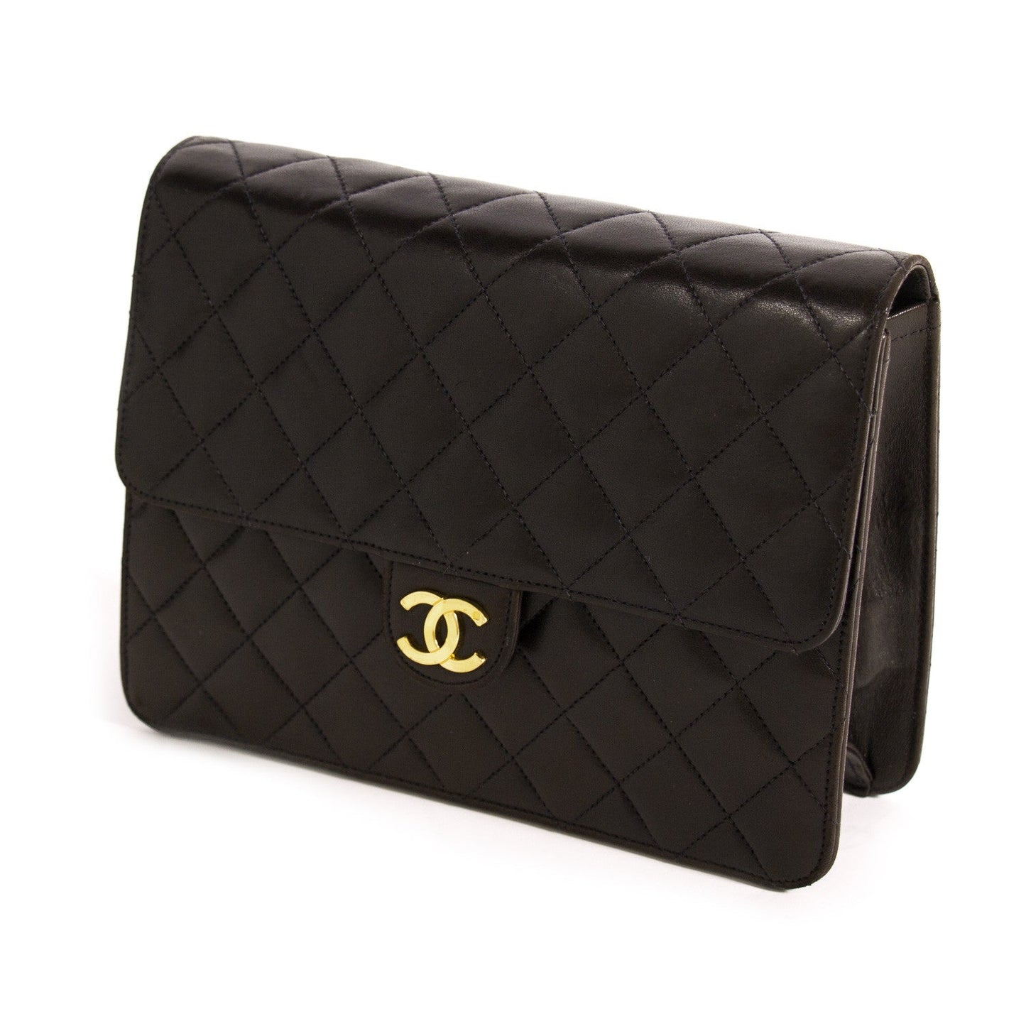 Chanel Black Chain Quilted Bag