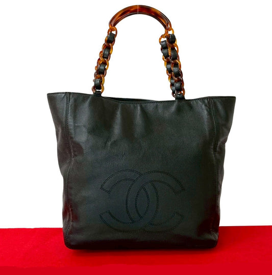 Chanel Coco Mark Caviar Skin Handbag