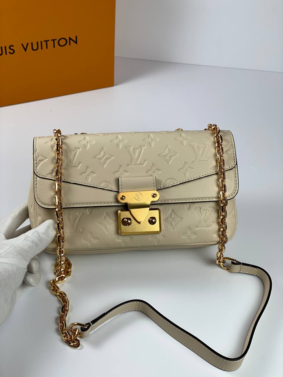 Louis Vuitton Marceau Bag creme